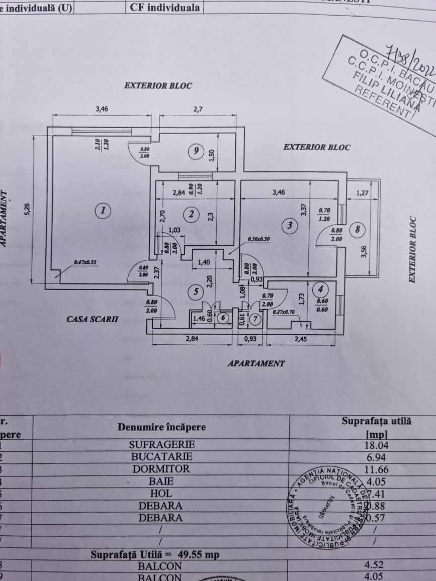 Apartament 2 camere