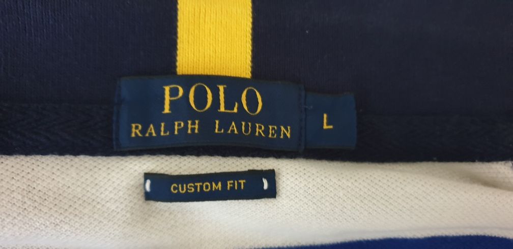 POLO Ralph Lauren USA  Pique Cotton Slim / L ОРИГИНАЛ! Мъжка Тениска!