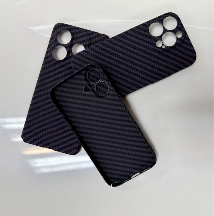 Кейс “карбон” за iPhone, Xiaomi, Huawei