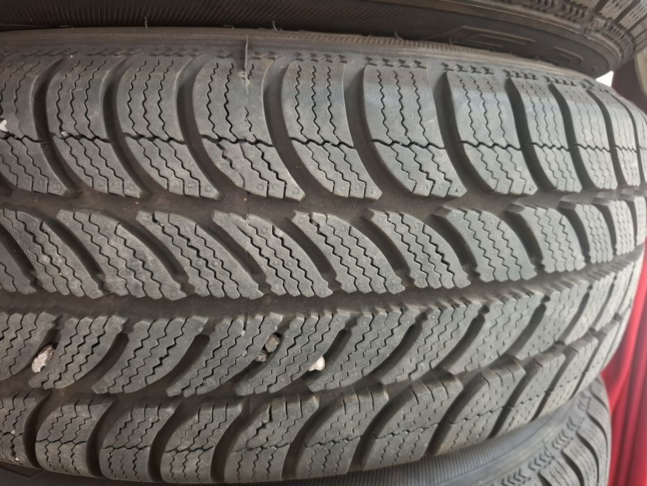 4 roti 4x100 Renault Symbol Clio 3 anvelope MS 185 60 R15 ca noi, 2024