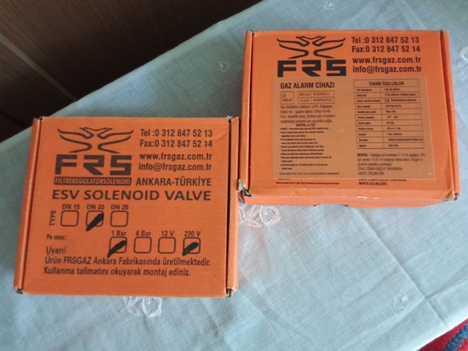 Система автоматического контроля загазованности FRS (Турция)