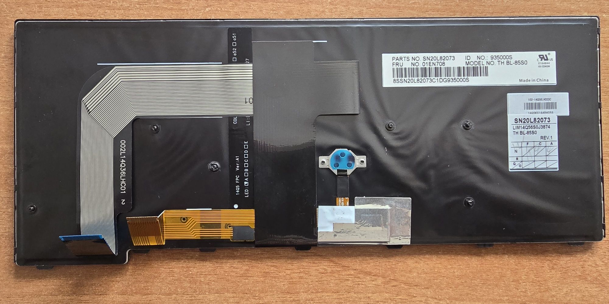 Lenovo Thinkpad T14s Gen1, T490s клавиатурa; Thinkpad T460s, T470s