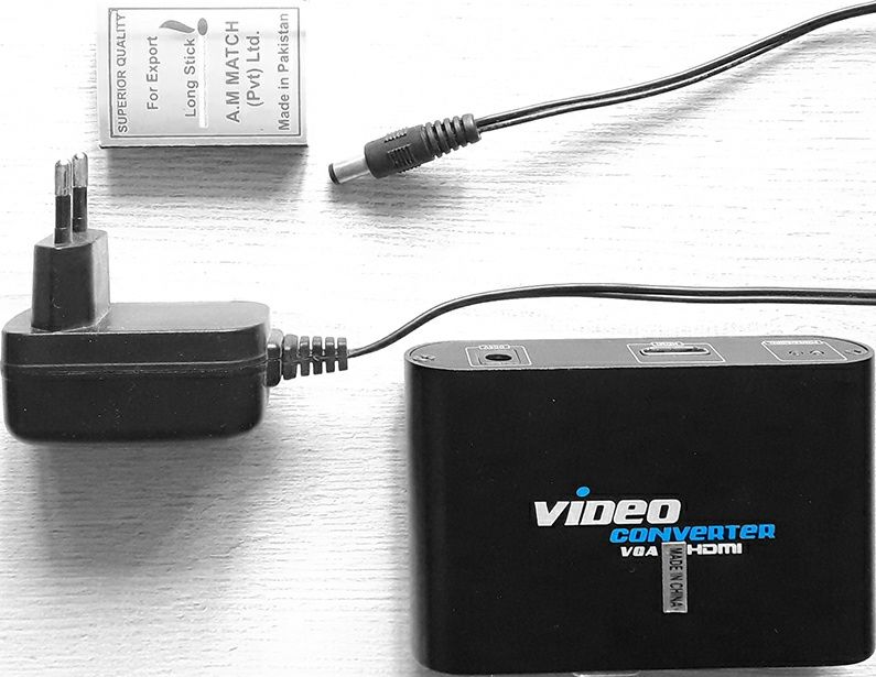 aдaптep cигнaлa VGA нa hdmi и нaoбopoт