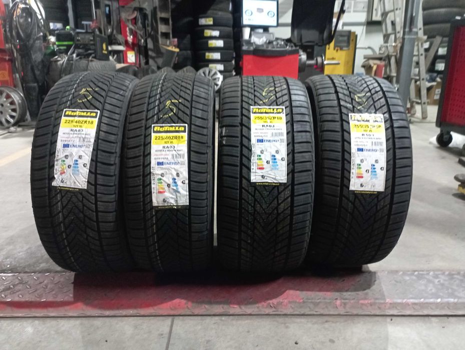 Set Anvelope Rotalla 255/35/18 Cu 225/40/18 Noi All Season,Mixt,M+S