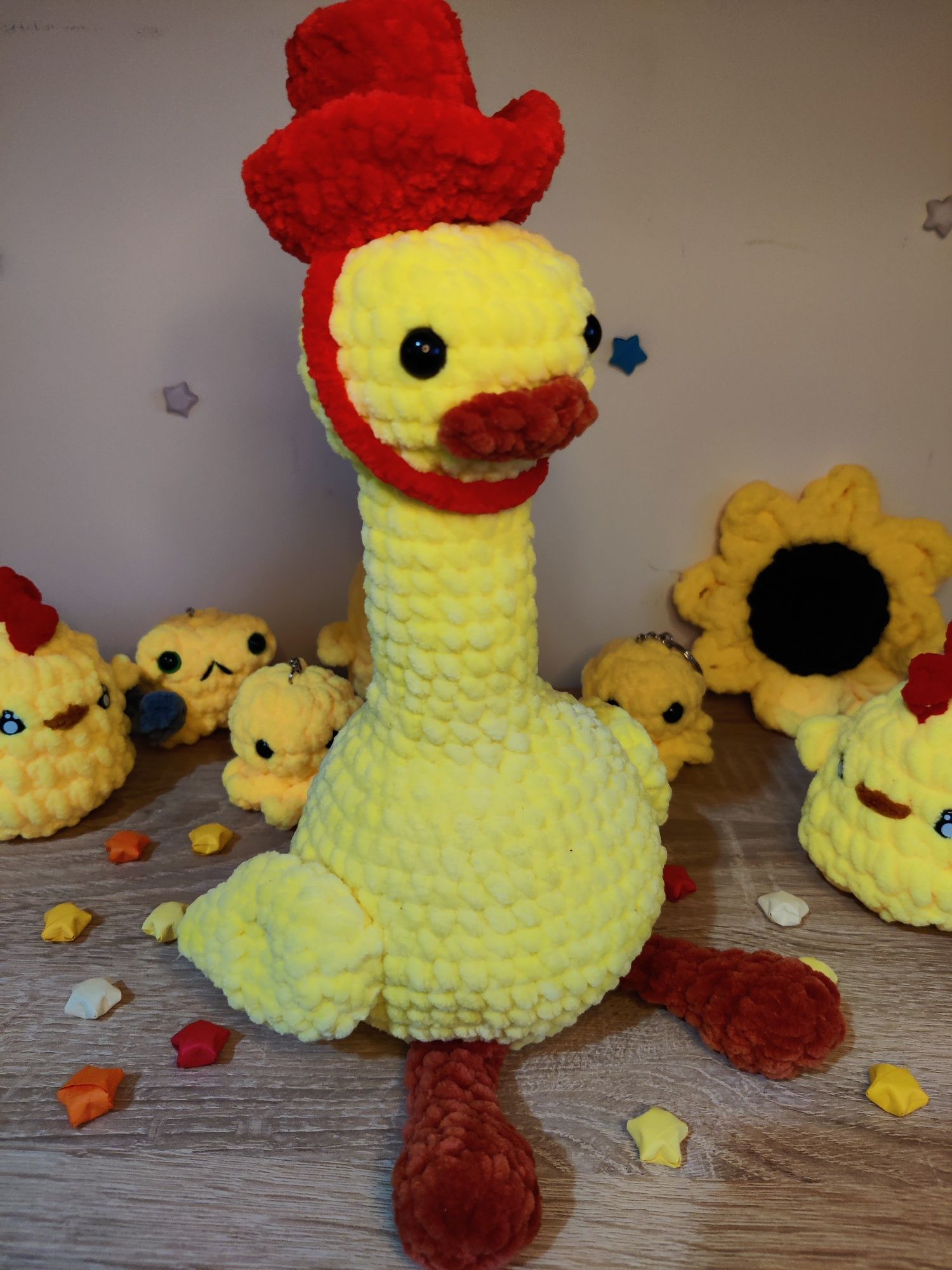 Jucarie Rata Crosetata Cu Ata Plush Pufoasa Guz Goose Crafts By Dede