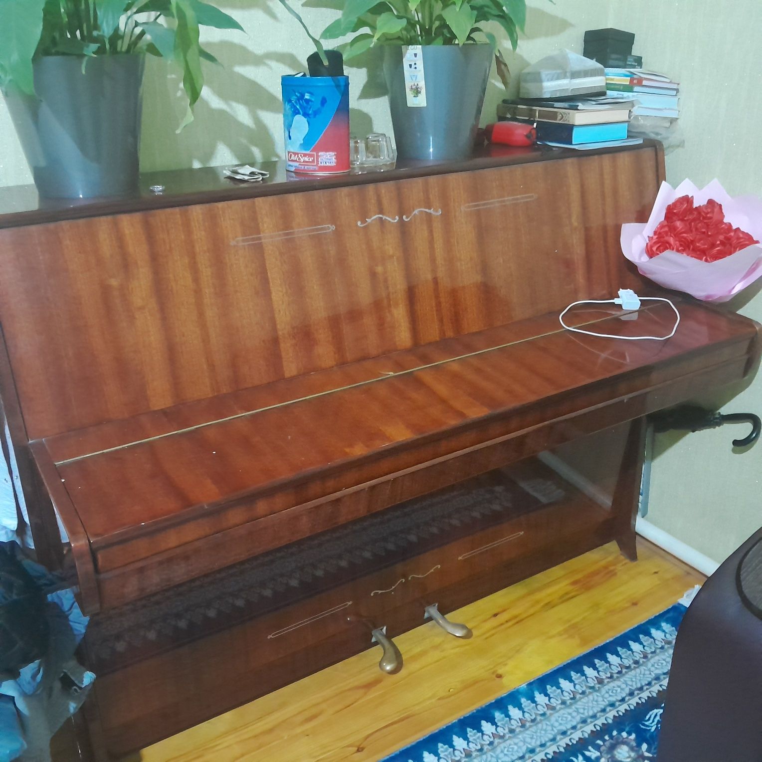 Пианино хорошо работает, не сломанный