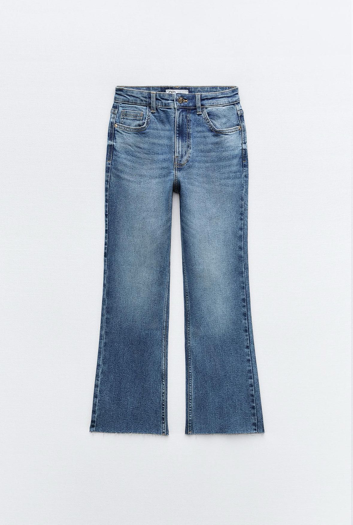 Дънки flared high waist