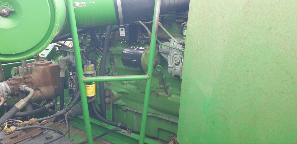 Combina John deere 9600 porumb păioase