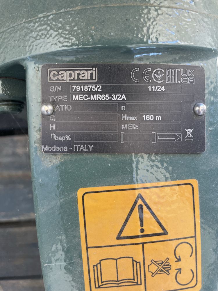 Pompa Rovatti F33K100/3E si S3K100H/3E