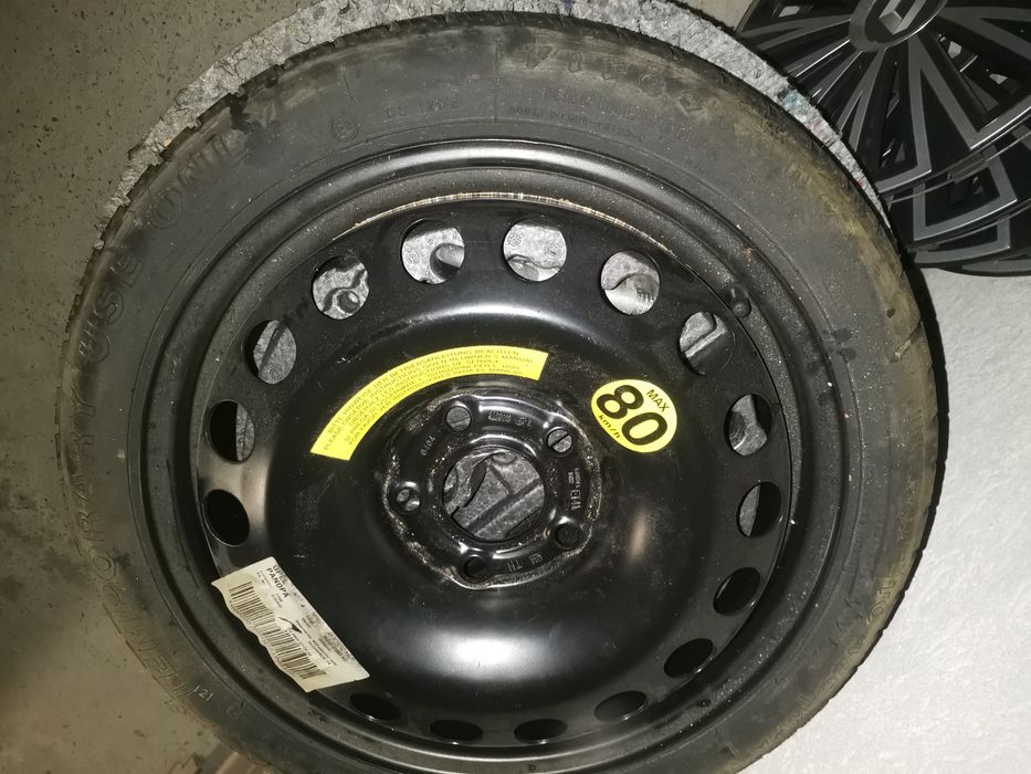 Roata rezerva cu janta aliaj /Jante tabla Audi Opel Renault Wolkswagen