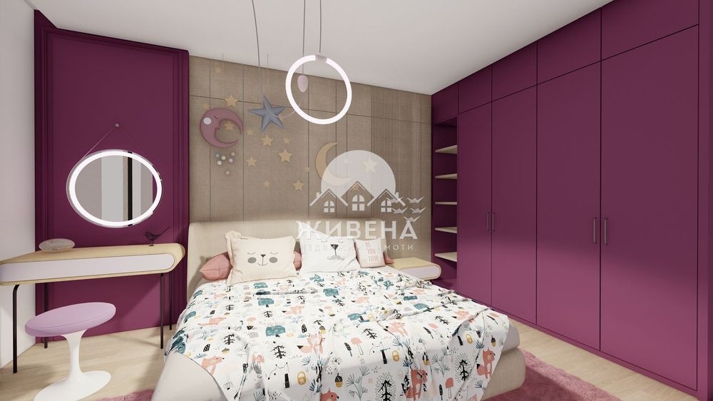 Продава нова къща в строеж в м-т Траката, площ 220 кв.м