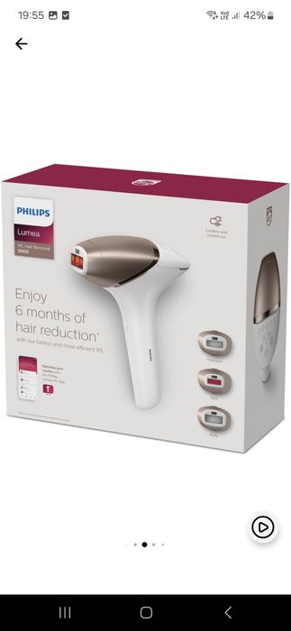 Philips lumea seria 9000