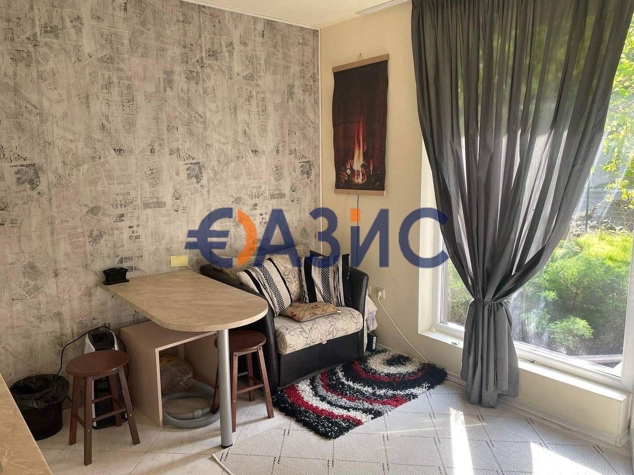 Продава се Едностаен апартамент в с. Равда, Област Бургас - 37 кв.м за 1541 €/кв.м - Снимка #2