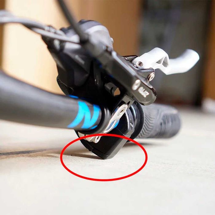 Set suport ghidon bicicleta, protectie maneta frana, kit reparatie
