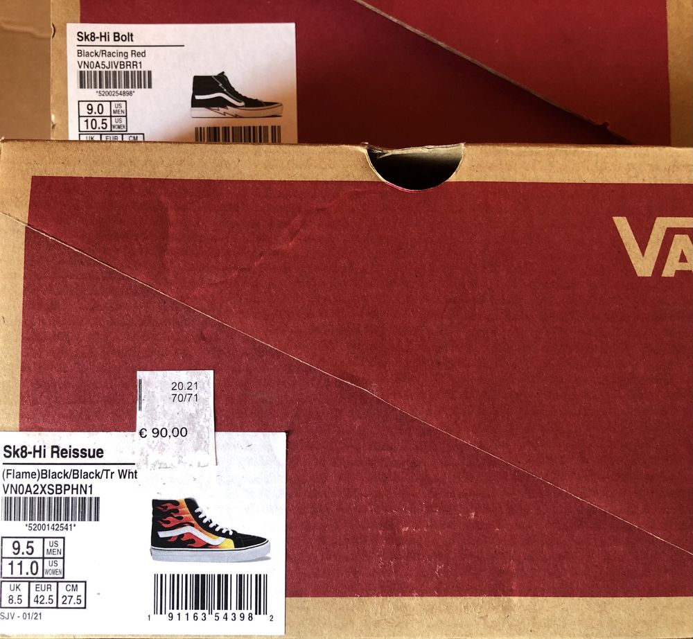 Vans Sk8-Hi ОРИГИНАЛНИ мъжки кецове 42/42,5/43