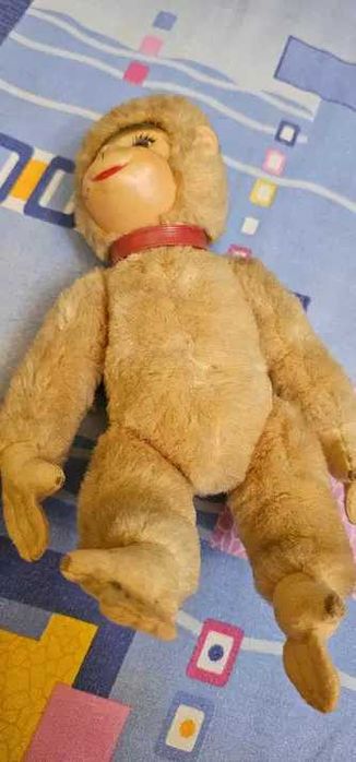 Rare Vintage anii 1960 Schuco Maimuță Blondă Germană Jucărie