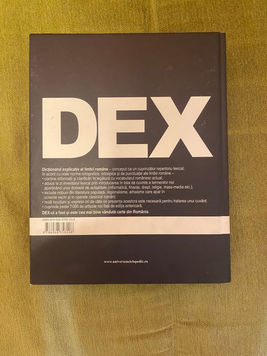 Dex Dicționar Explicativ + Doom Ortografic, Ortoepic si Morfologic