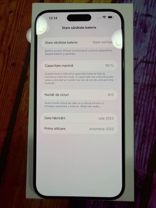 iPhone 15 Pro Max Blue Titanium