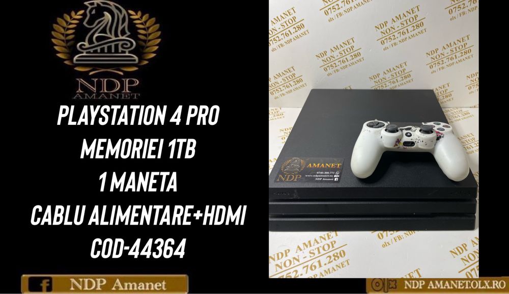 NDP Amanet Braila PlayStation 4 Pro 1TB (44364)