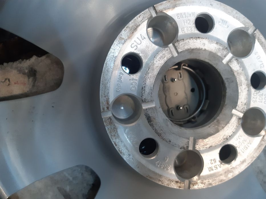 Set jante aliaj R16 Audi originale 6,5j  et 33  5×112