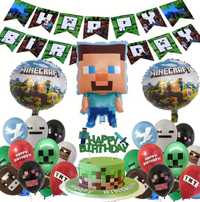 Set 24 baloane minecraft copiii petrecere aniversare ziua copilului
