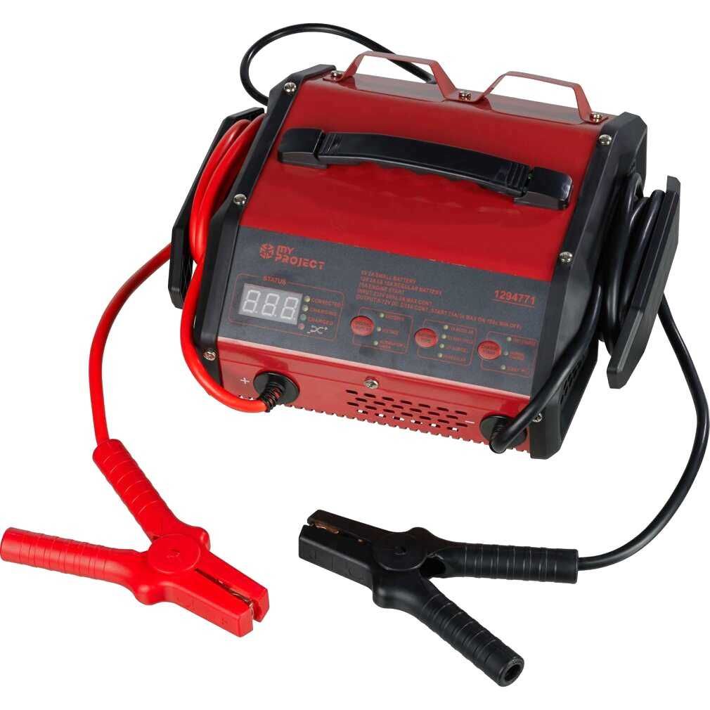 Robot pornire cu incarcator baterii, redresor auto 12V, 6V NOU