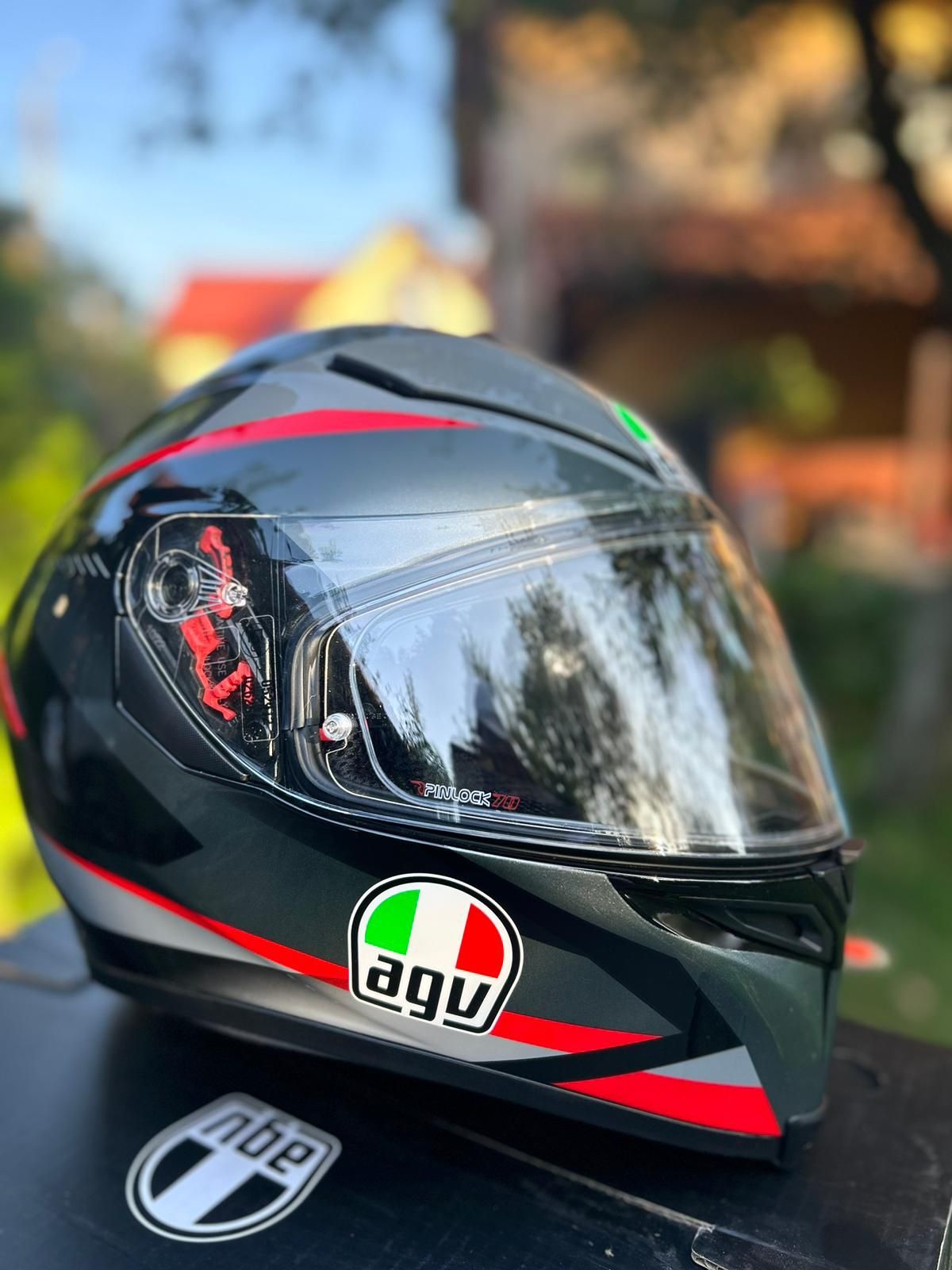 Cască moto AGV K6 cu  intercom