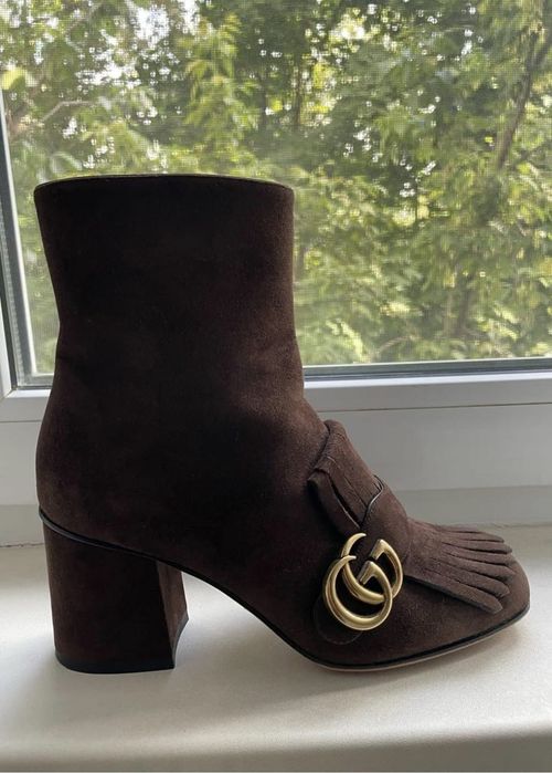 Батильоны замшевые