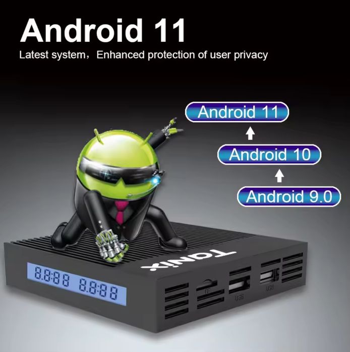 Smart Iptv Box Android Tanix X4 4/32 Configurat