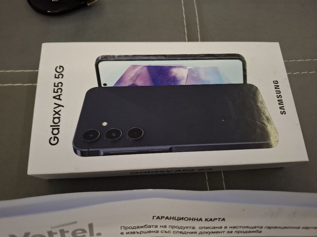 Samsung galaxy a 55  с 3 години гаранция