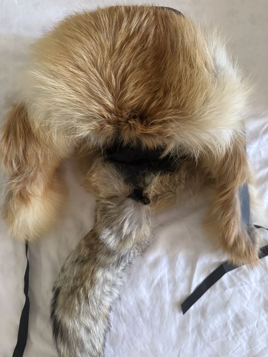 Ушанка натуральная лиса