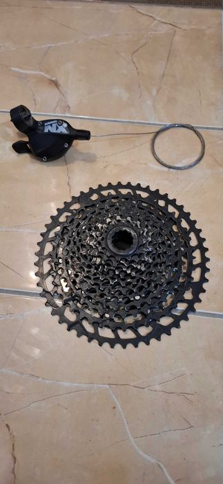 Maneta schimbator spate Sram NX + pinioane Sram Eagle 10-50T, 12viteze