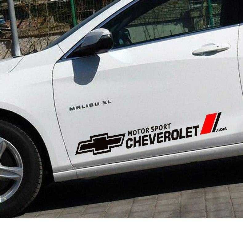 Новинка! Фирменный  наклейки с логотипом для автомобиля "Chevrolet"