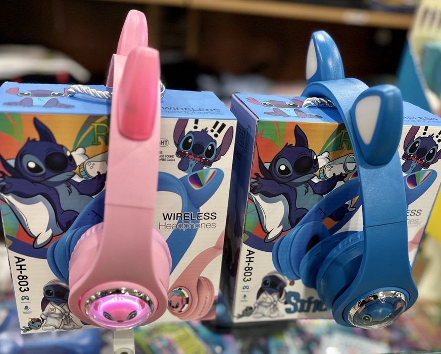 Детски слушалки коте модел 2024/Bluethoot headphones cat 2024