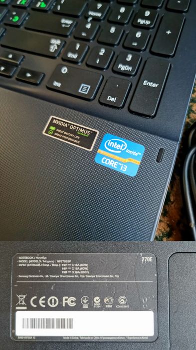 Samsung Core i3 Noutbuk 270E