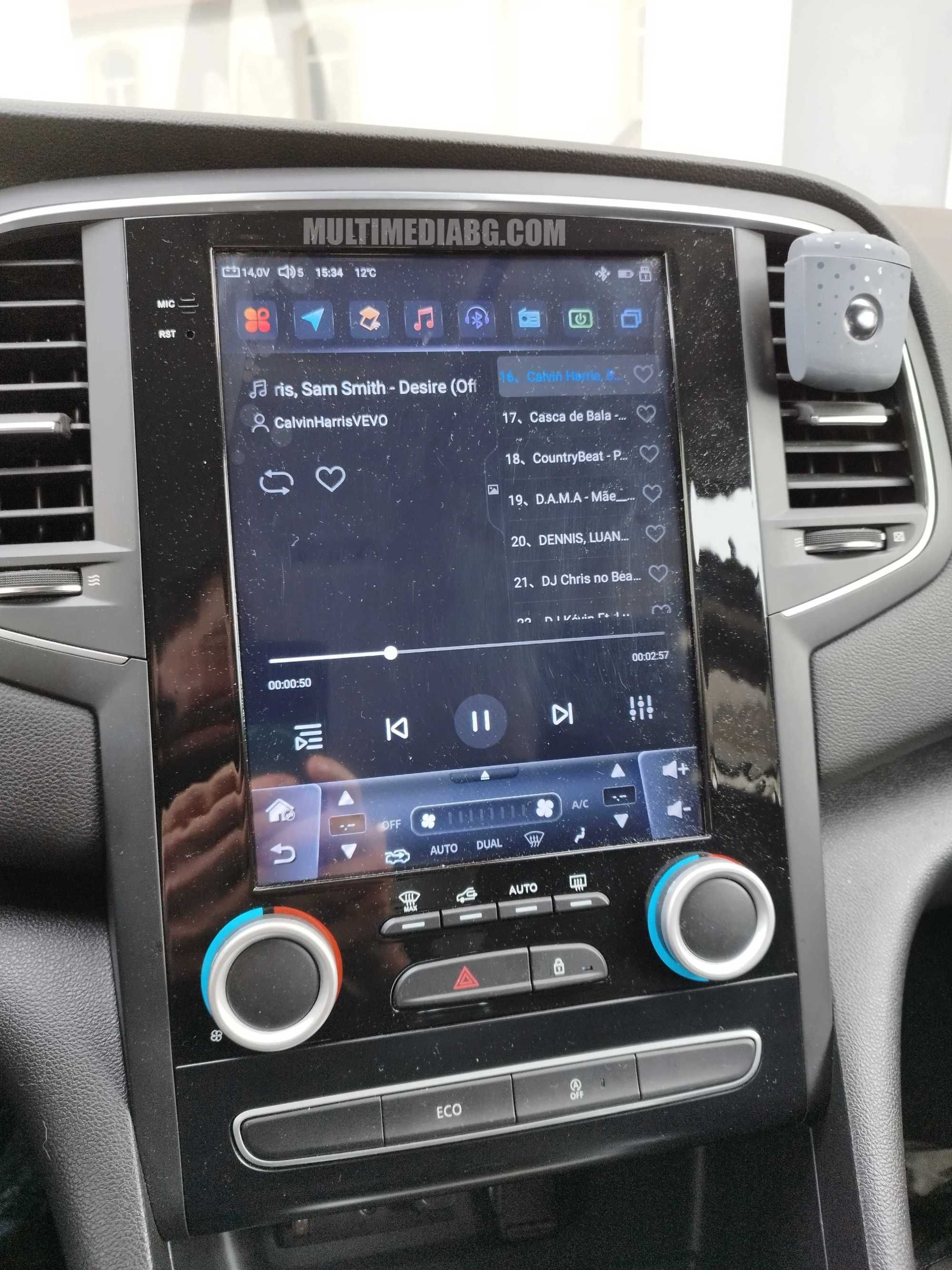 Renault Megane 4 2017 - 2019 9.7 Мултимедия Навигация Android