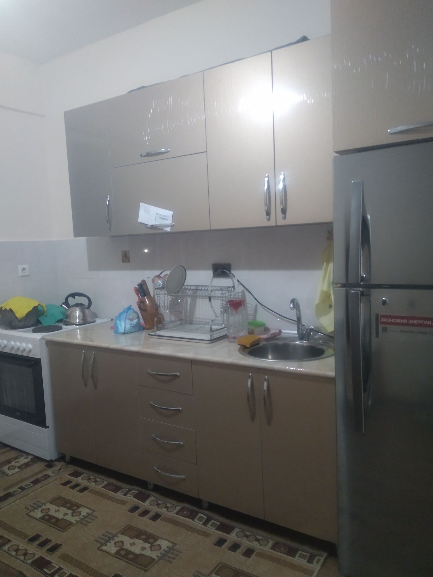 Сдаеться в новостройках Самарканд Дарвоза, 1 ком квартира.