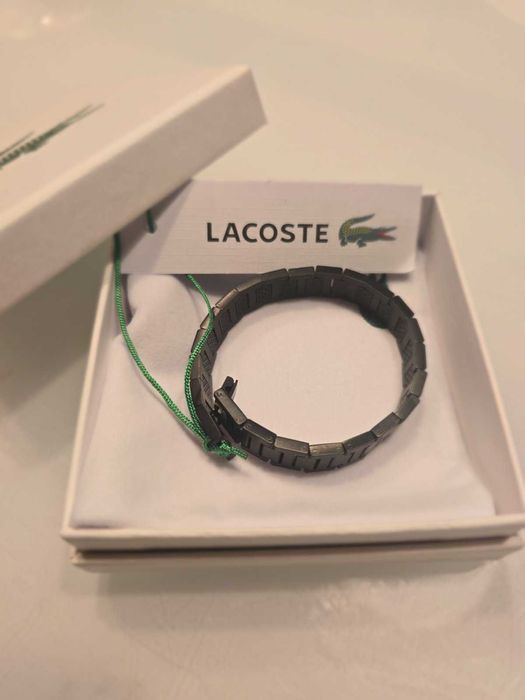 Lacoste - черна гривна