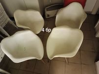 4 бр столчета пластмасови