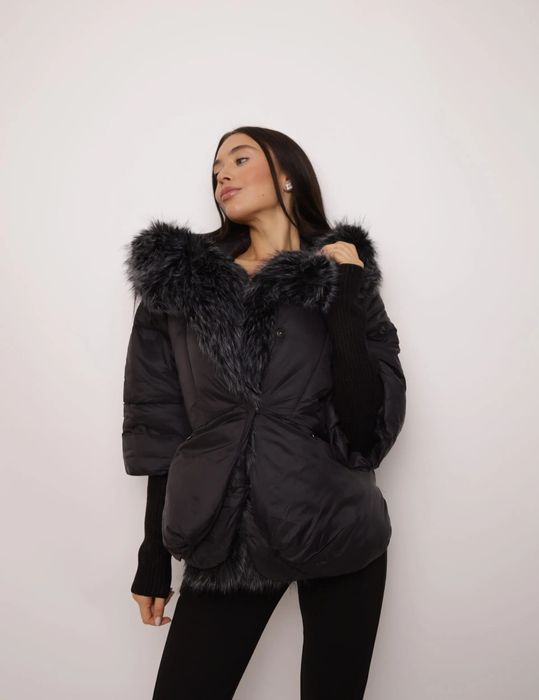 Дамско зимно яке с пух