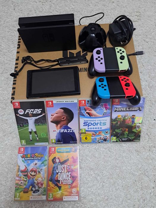 Vând Nintendo Switch ,accesorii  incluse !!!