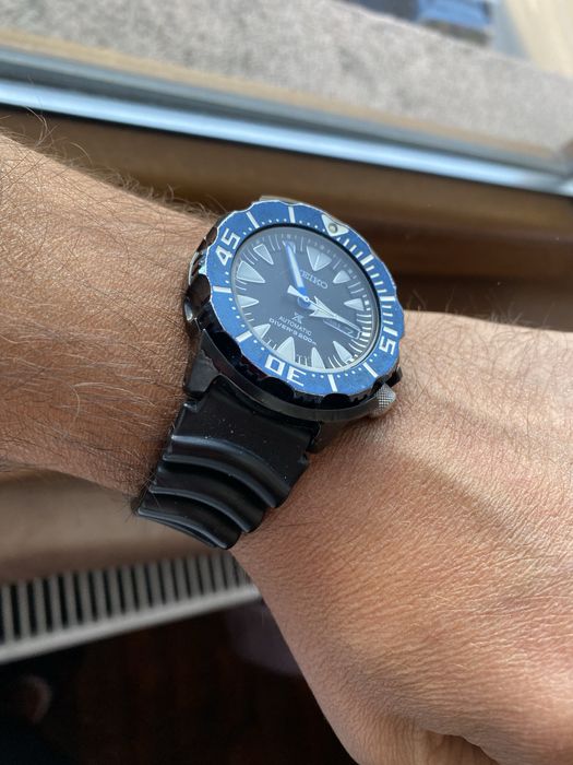 Seiko Blue Monster