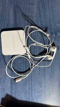 Casti apple iphone ipad earpods mufa lightning originale