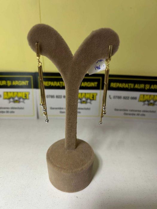 cercei aur 4.25gr 14k (m3) staramanet
