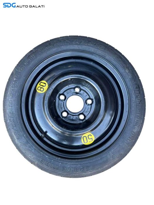 Roata Rezerva Tabla Slim 5x114,3 T125 80D15 Kia Ceed 2006 - 2013 Cod 52910-1H900 [B4217]