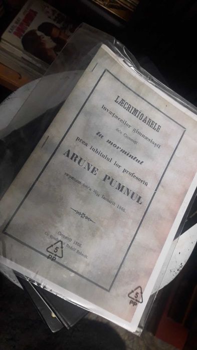 Lacrimioarele Invataceilor 1866 Eminescu,Princeps