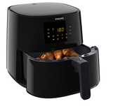 Airfryer Philips HD9270/90 (ca NOU),6.2 litri, 7 setari, 2000 W, Negru