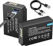 Нови батерии LP-E17 (2 броя) за Canon с USB-C зареждане
