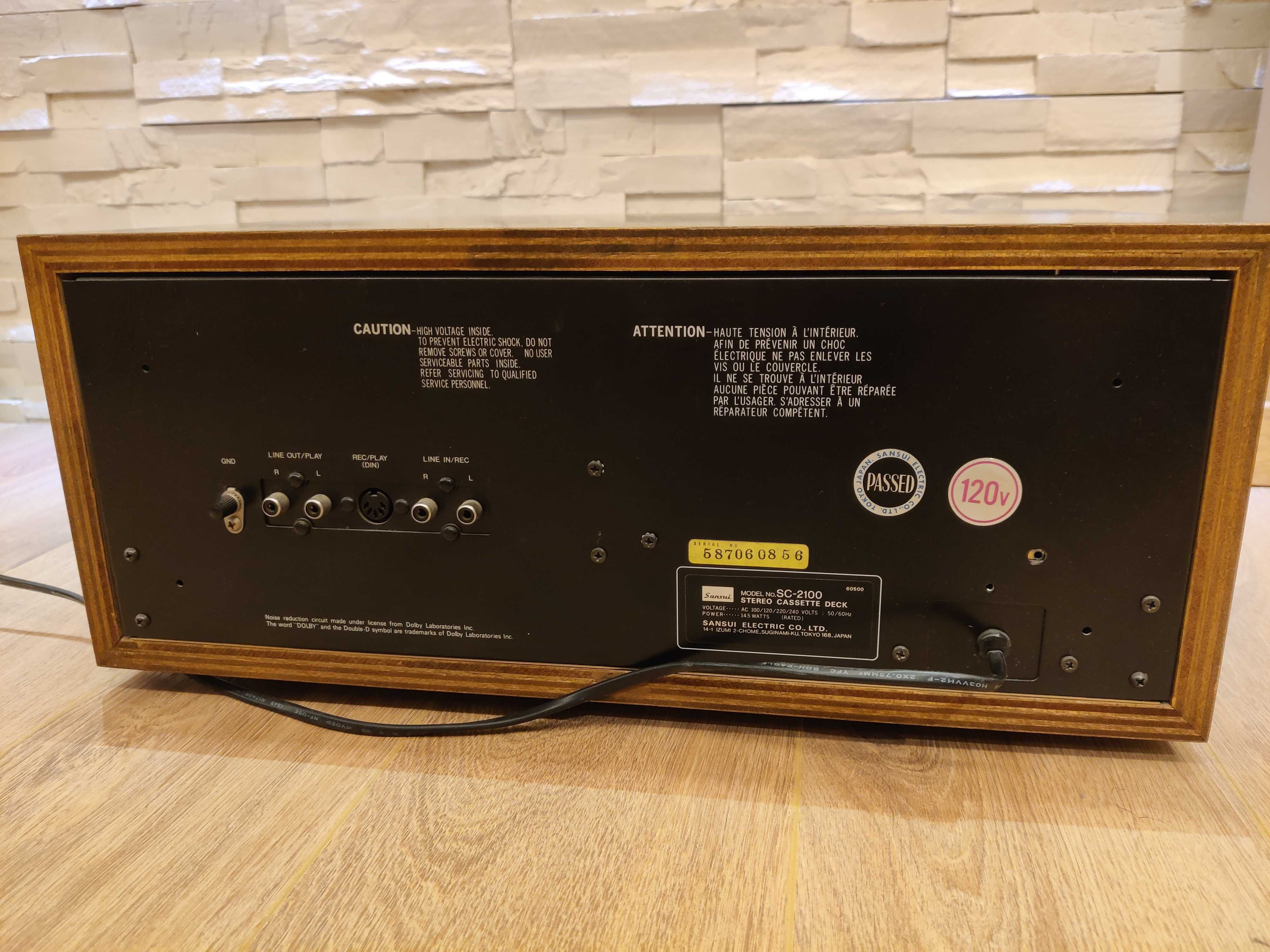 Sansui SC-2100 касетков дек