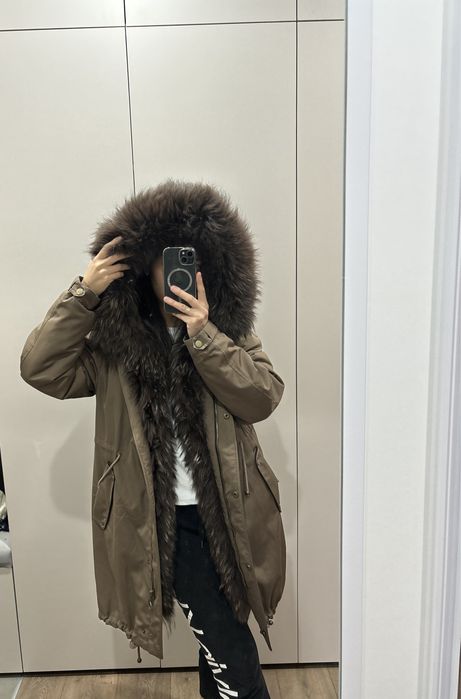 Зимняя парка пуховик куртка